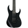 Ibanez RGRB720-BKF Iron Label RGR Electric Guitar 7-String - Black Flat