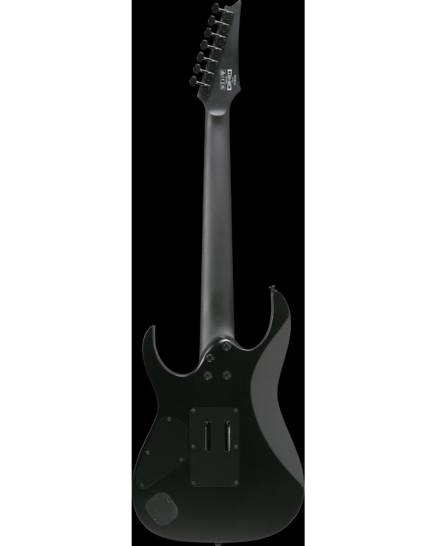 Ibanez RGRB720-BKF Iron Label RGR Electric Guitar 7-String - Black Flat