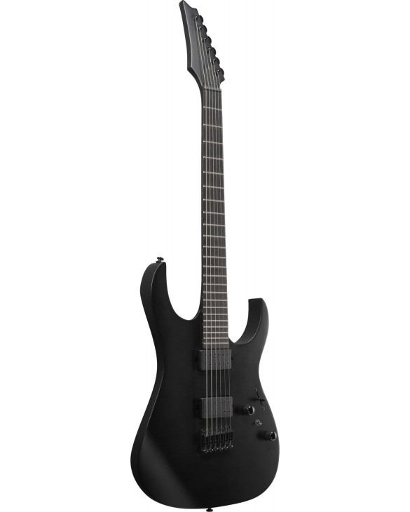 Ibanez 1B-RGRTB621BK RGRTB Iron Label E-Guitar 6 String - Black Flat