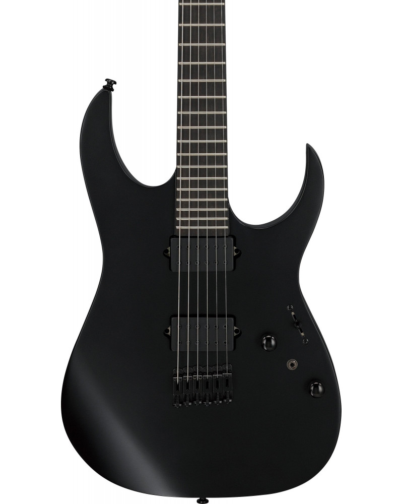 Ibanez 1B-RGRTB621BK RGRTB Iron Label E-Guitar 6 String - Black Flat