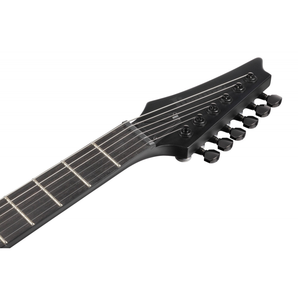 Ibanez RGRTB621-BKF Iron Label RGRT Electric Guitar 6-String - Black Flat