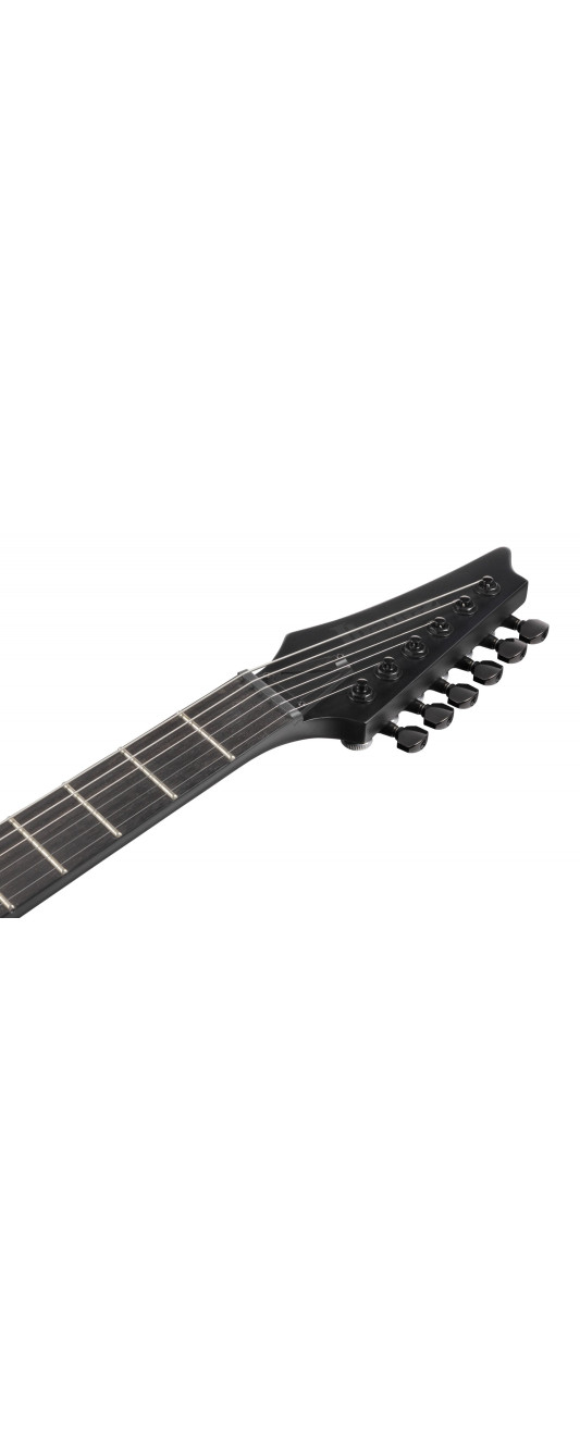 Ibanez RGRTB621-BKF Iron Label RGRT Electric Guitar 6-String - Black Flat