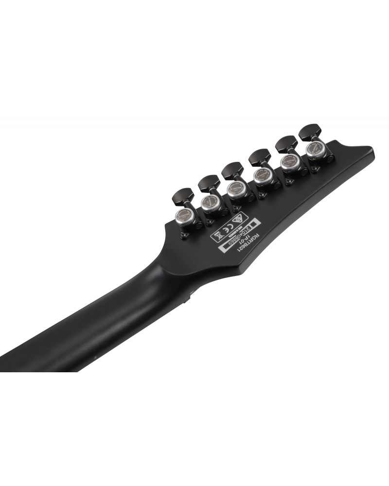 Ibanez 1B-RGRTB621BK RGRTB Iron Label E-Guitar 6 String - Black Flat