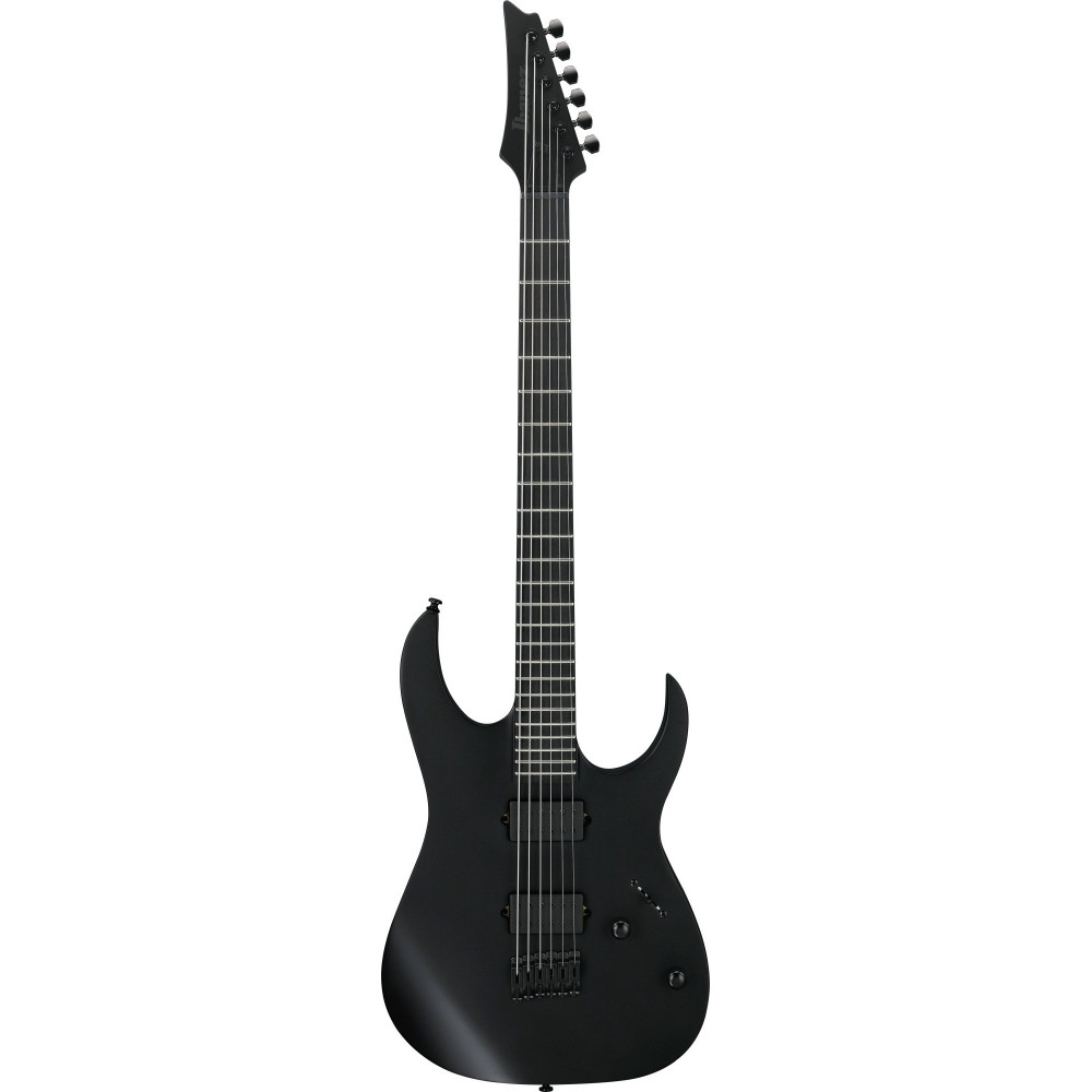 Ibanez RGRTBB21-BKF Iron Label RGRT Electric Guitar 6-String Baritone - Black Flat
