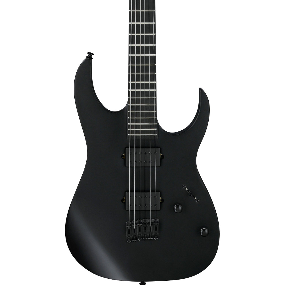 Ibanez RGRTBB21-BKF Iron Label RGRT Electric Guitar 6-String Baritone - Black Flat