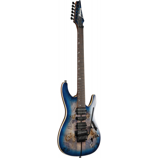 Ibanez S1070PBZ-CLB Premium S Electric Guitar 6-String - Cerulean Blue Burst + Gig Bag