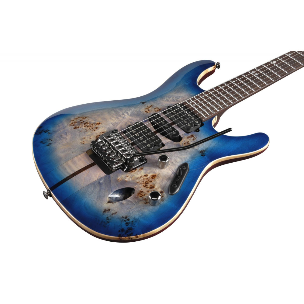 Ibanez S1070PBZ-CLB Premium S Electric Guitar 6-String - Cerulean Blue Burst + Gig Bag