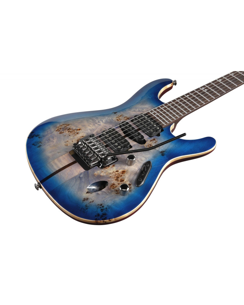 Ibanez S1070PBZ-CLB Premium S Electric Guitar 6-String - Cerulean Blue Burst + Gig Bag