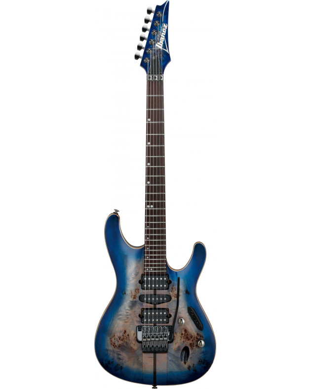 Ibanez S1070PBZ-CLB Premium S Electric Guitar 6-String - Cerulean Blue Burst + Gig Bag