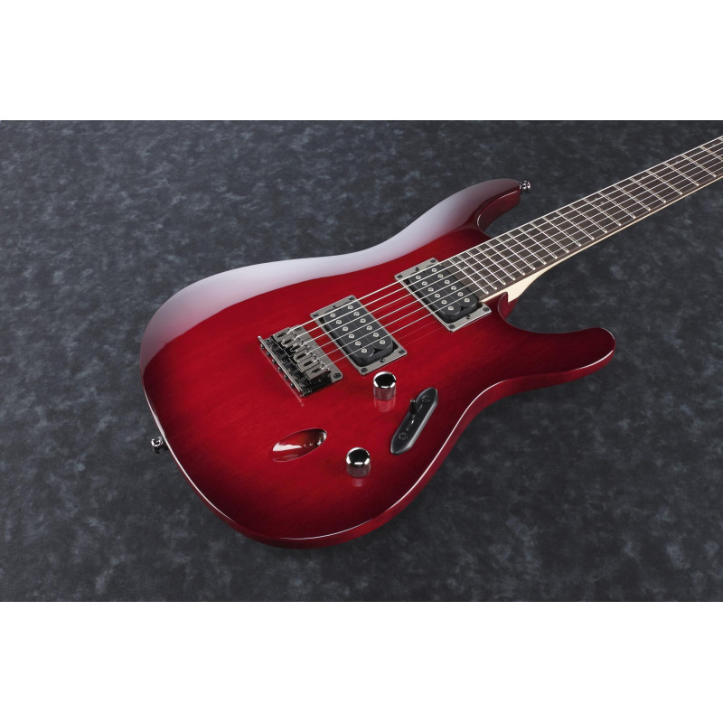 Ibanez S521-BBS S Electric Guitar 6-String - Blackberry Sunburst