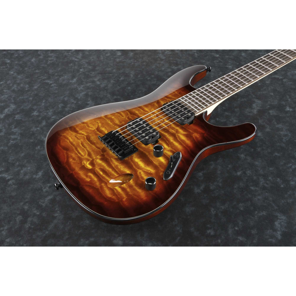 Ibanez S621QM-DEB S Electric Guitar 6-String - Dragon Eye Burst