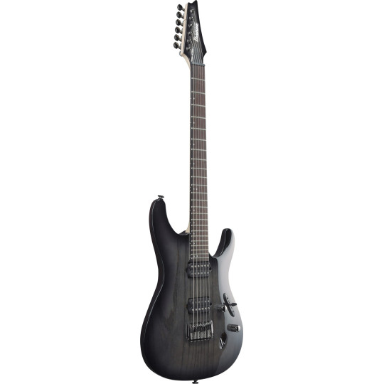 Ibanez S6621AH-TGB Prestige S Electric Guitar 6-String - Transparent Gray Burst + Case