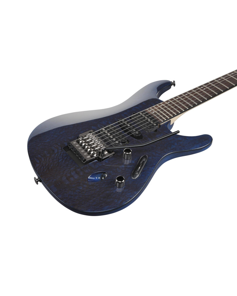 Ibanez S6670SK-DUB Prestige S Electric Guitar 6-String - Dark Ultramarine Blue + Case