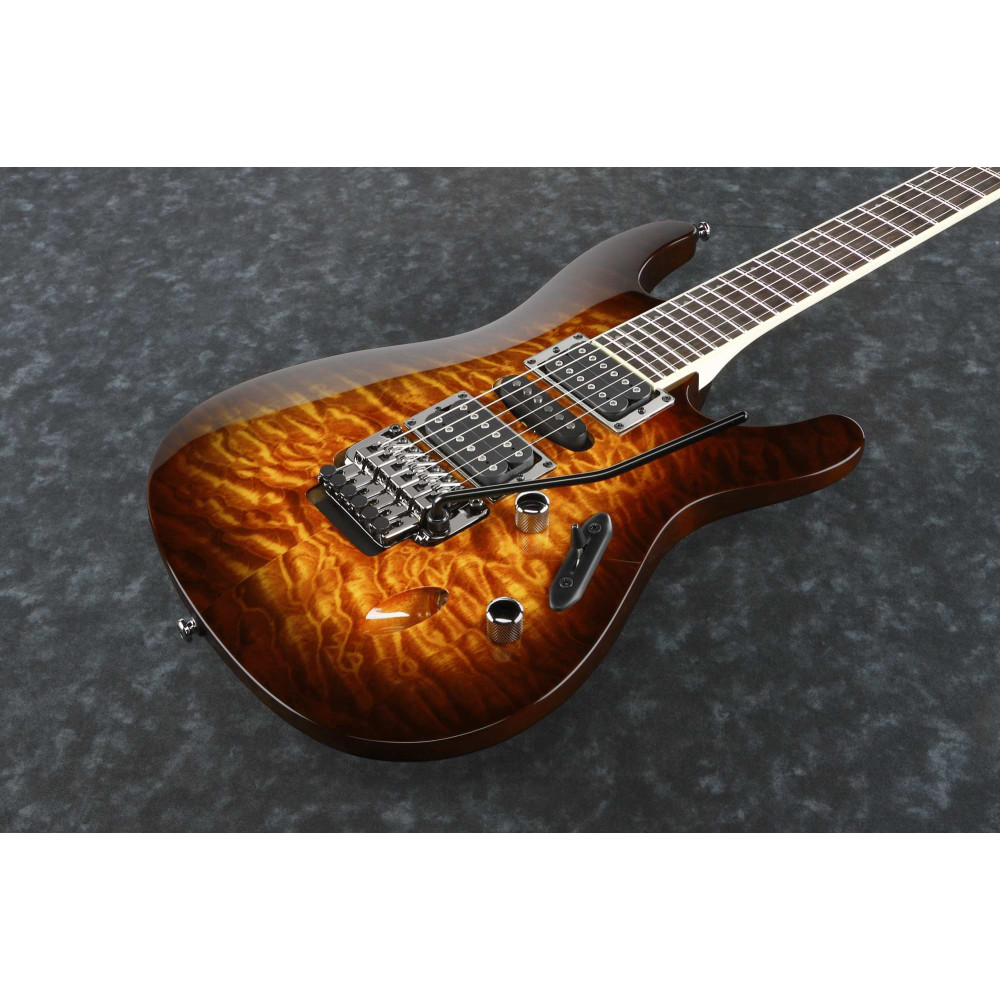 Ibanez S670QM-DEB S Electric Guitar 6 String - Dragon Eye Burst