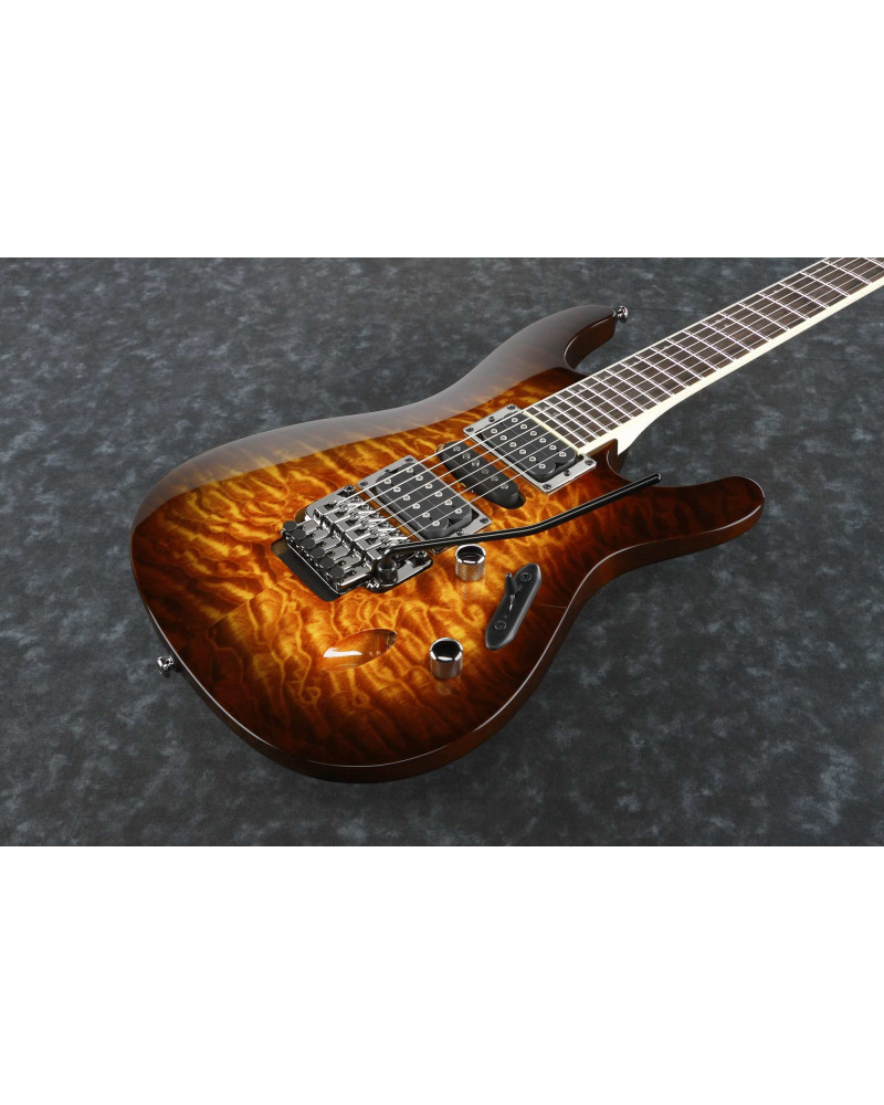 Ibanez S670QM-DEB S Electric Guitar 6 String - Dragon Eye Burst