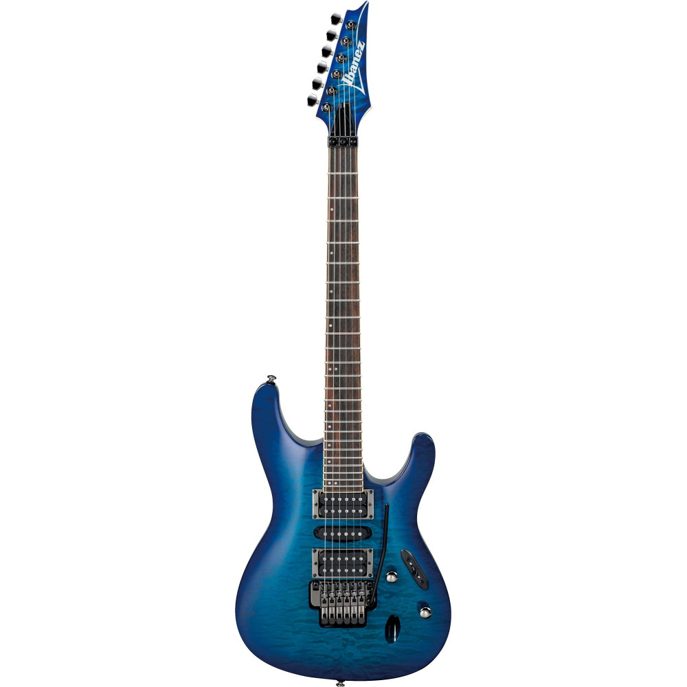 Ibanez S670QM-SPB S Electric Guitar 6-String - Sapphire Burst