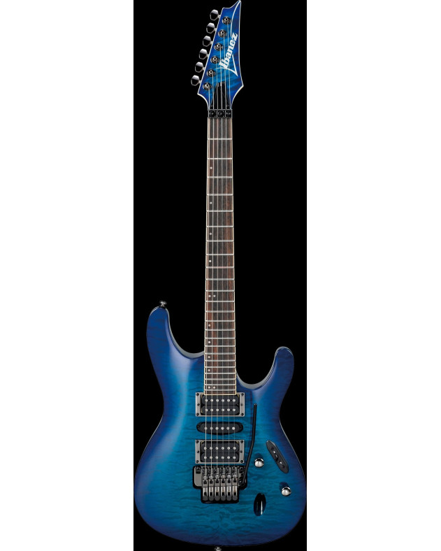 Ibanez S670QM-SPB S Electric Guitar 6-String - Sapphire Burst