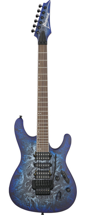 Ibanez S770-CZM S Electric Guitar 6-String - Cosmic Blue Frozen Matte