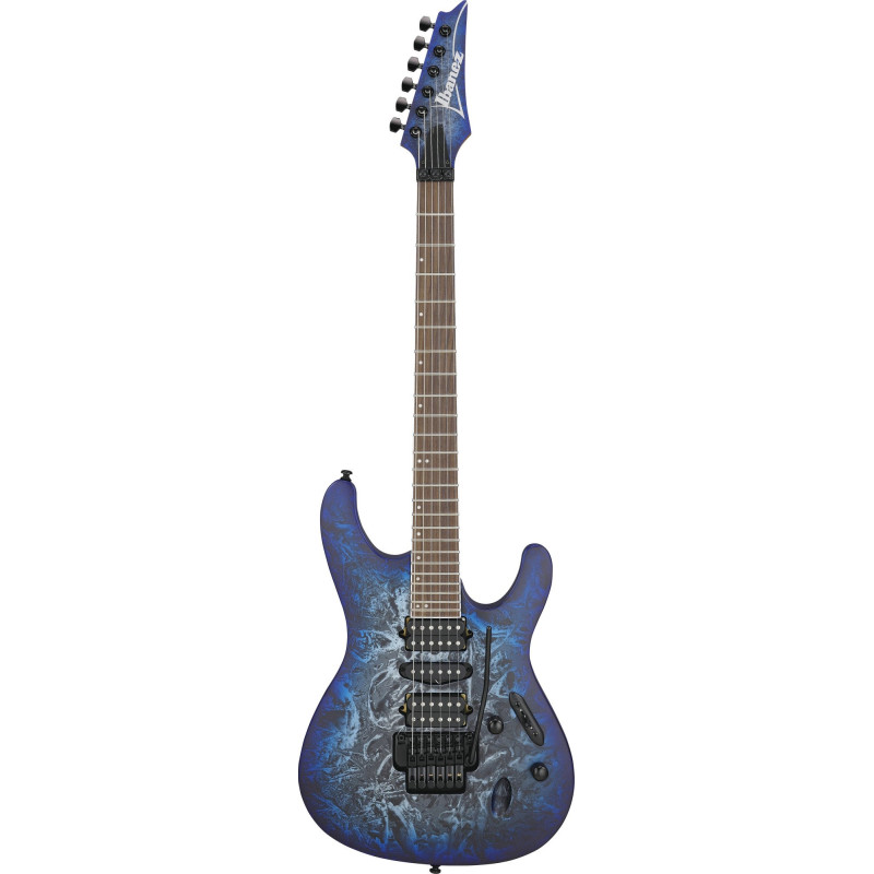 Ibanez S770-CZM S Electric Guitar 6-String - Cosmic Blue Frozen Matte