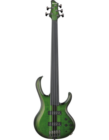 Ibanez SDGB1-DMT Steve Di Giorgio Signature Electric Bass 5-String Fretless - Dark Moss Burst