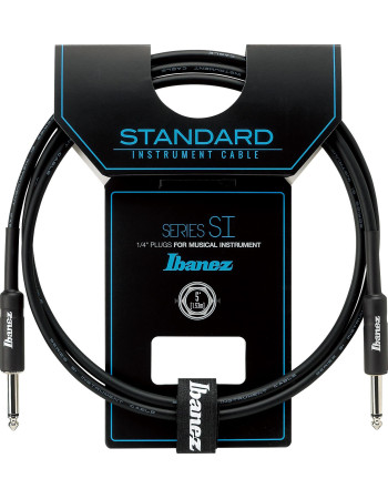 Ibanez SI5 Instrument Cable 1,52m Black 2 Straight Plugs