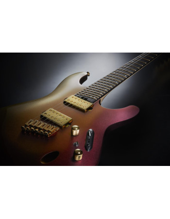 Ibanez SML721-RGC Axe Design Lab S Electric Guitar 6-String - Rose Gold Chameleon