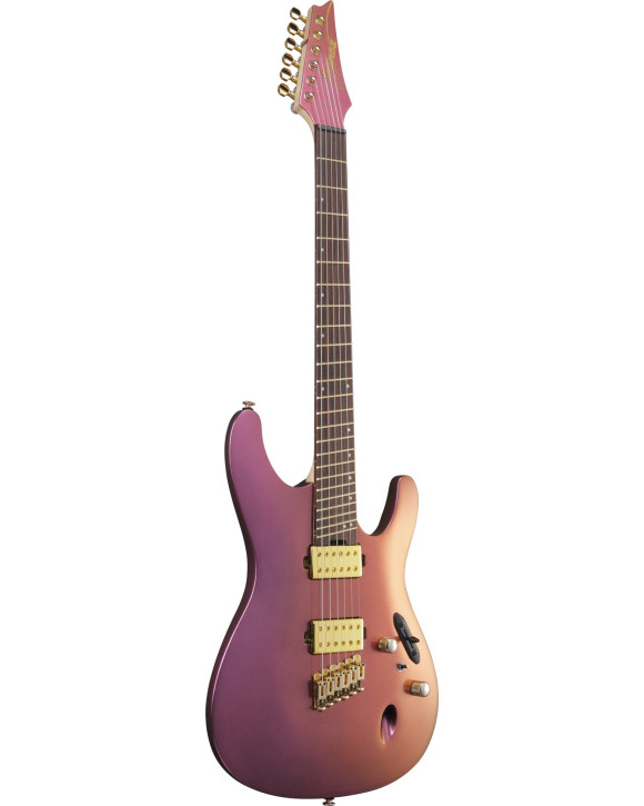 Ibanez SML721-RGC Axe Design Lab S Electric Guitar 6-String - Rose Gold Chameleon
