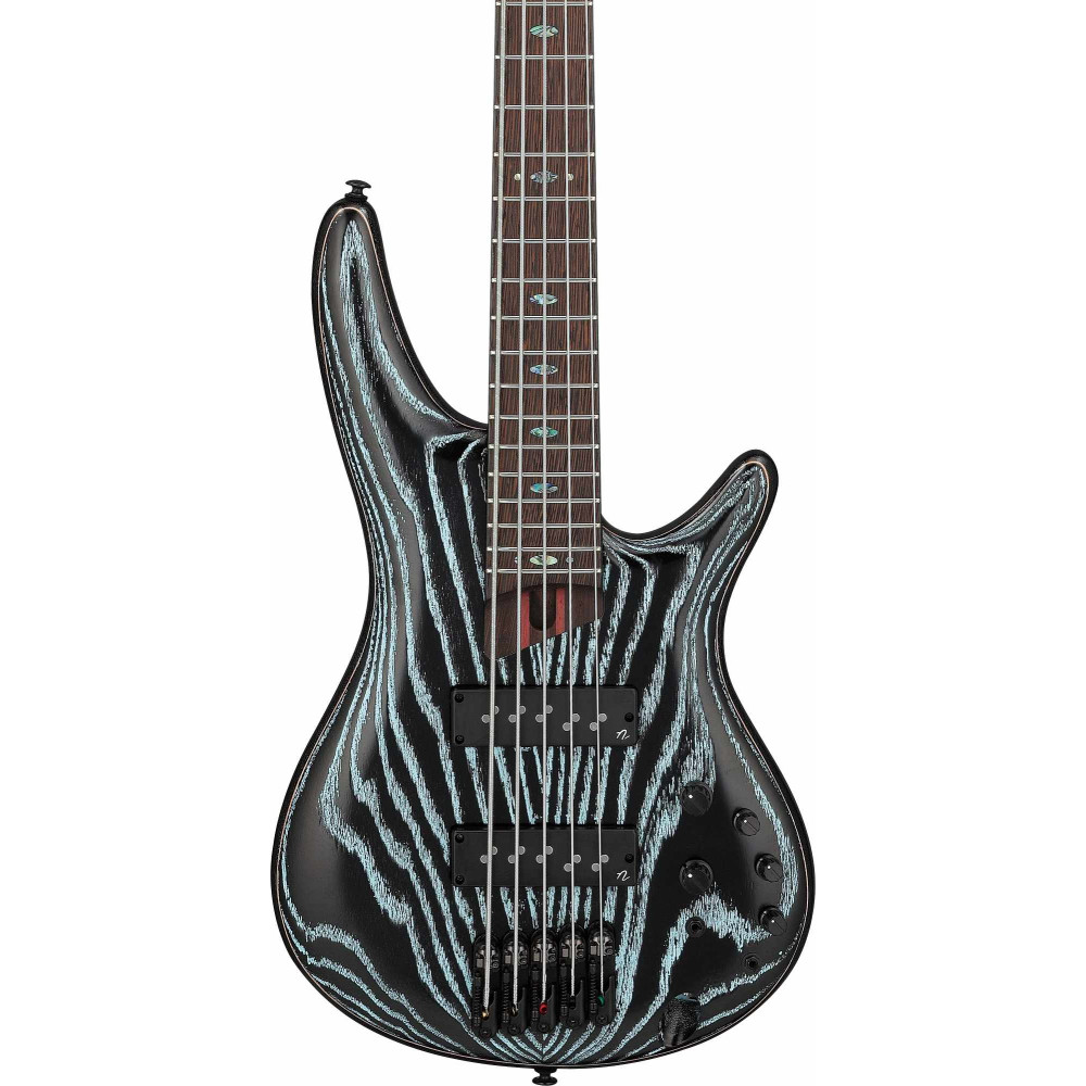 Ibanez SR1325SB-AVL Premium SR Electric Bass 5-String - Aqua Wave Low Gloss + Gig Bag