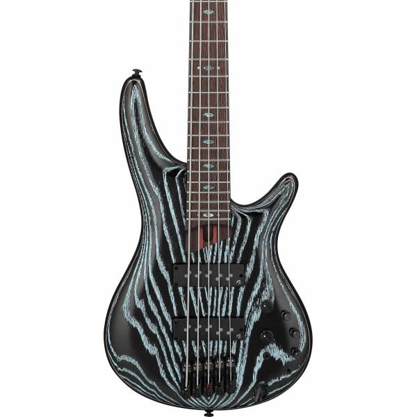 Ibanez SR1325SB-AVL Premium SR Electric Bass 5-String - Aqua Wave Low Gloss + Gig Bag
