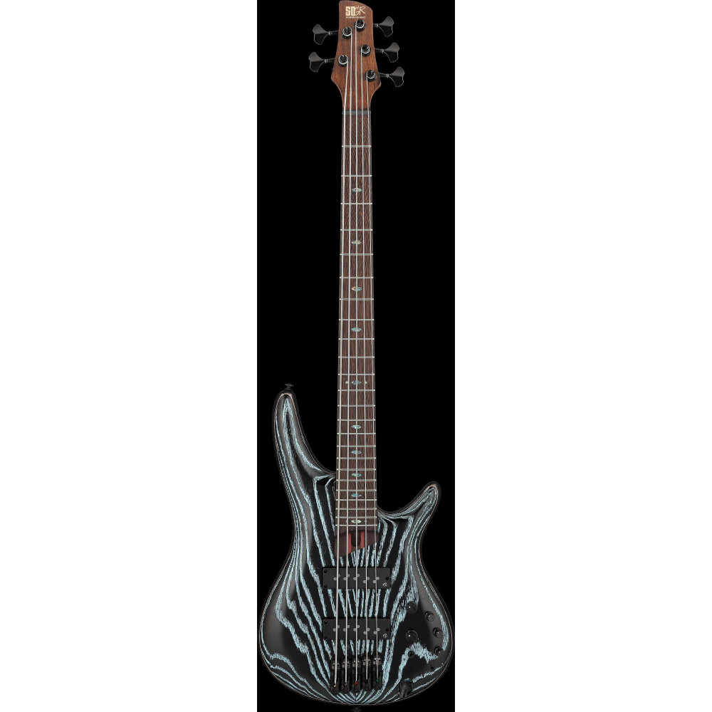 Ibanez SR1325SB-AVL Premium SR Electric Bass 5-String - Aqua Wave Low Gloss + Gig Bag