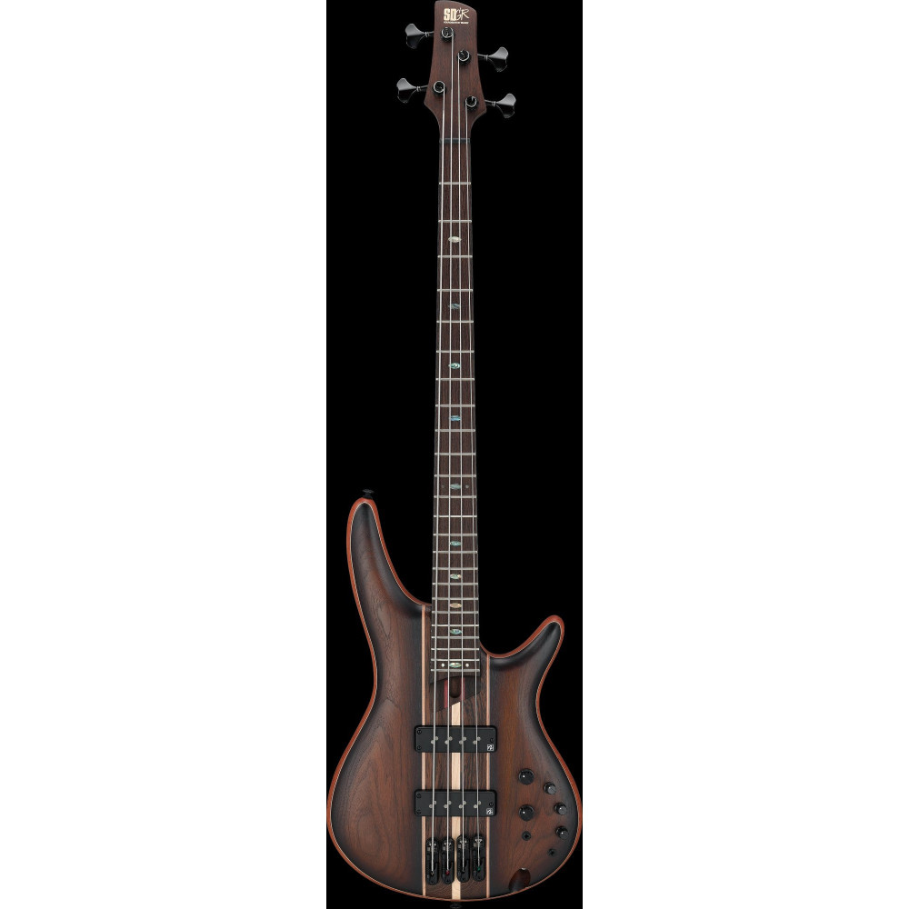 Ibanez SR1350B-DUF Premium SR Electric Bass 4-String - Dual Mocha Burst Flat + Gig Bag