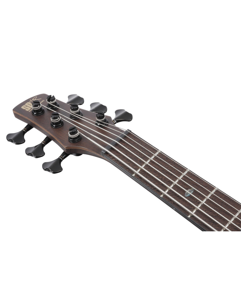 Ibanez SR1356B-DUF Premium SR Electric Bass 6-String - Dual Mocha Burst Flat + Gig Bag