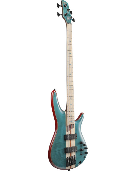 Ibanez SR1420B-CGL Premium SR Electric Bass 4-String - Caribbean Green Low Gloss + Gig Bag