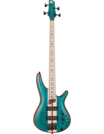 Ibanez SR1420B-CGL Premium SR Electric Bass 4-String - Caribbean Green Low Gloss + Gig Bag