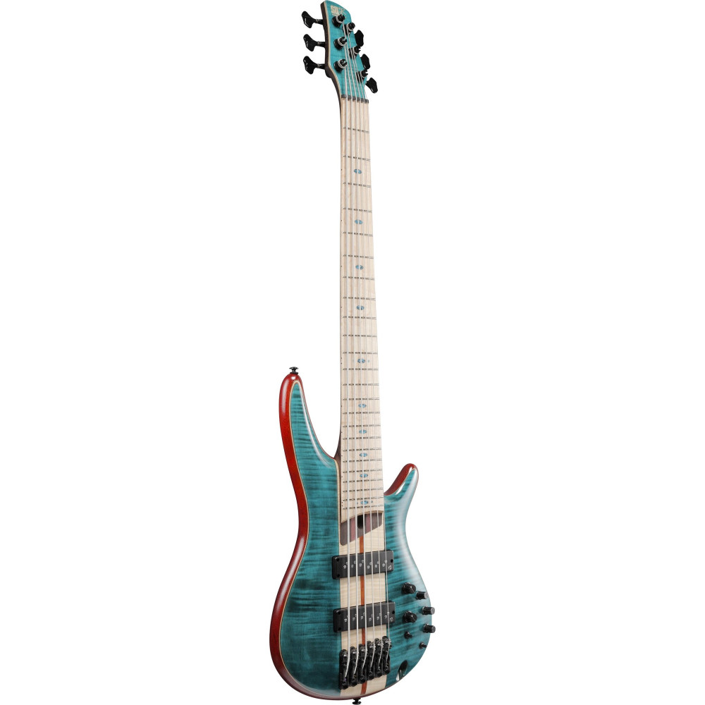 Ibanez SR1426B-CGL Premium SR Electric Bass 6-String - Caribbean Green Low Gloss + Gig Bag
