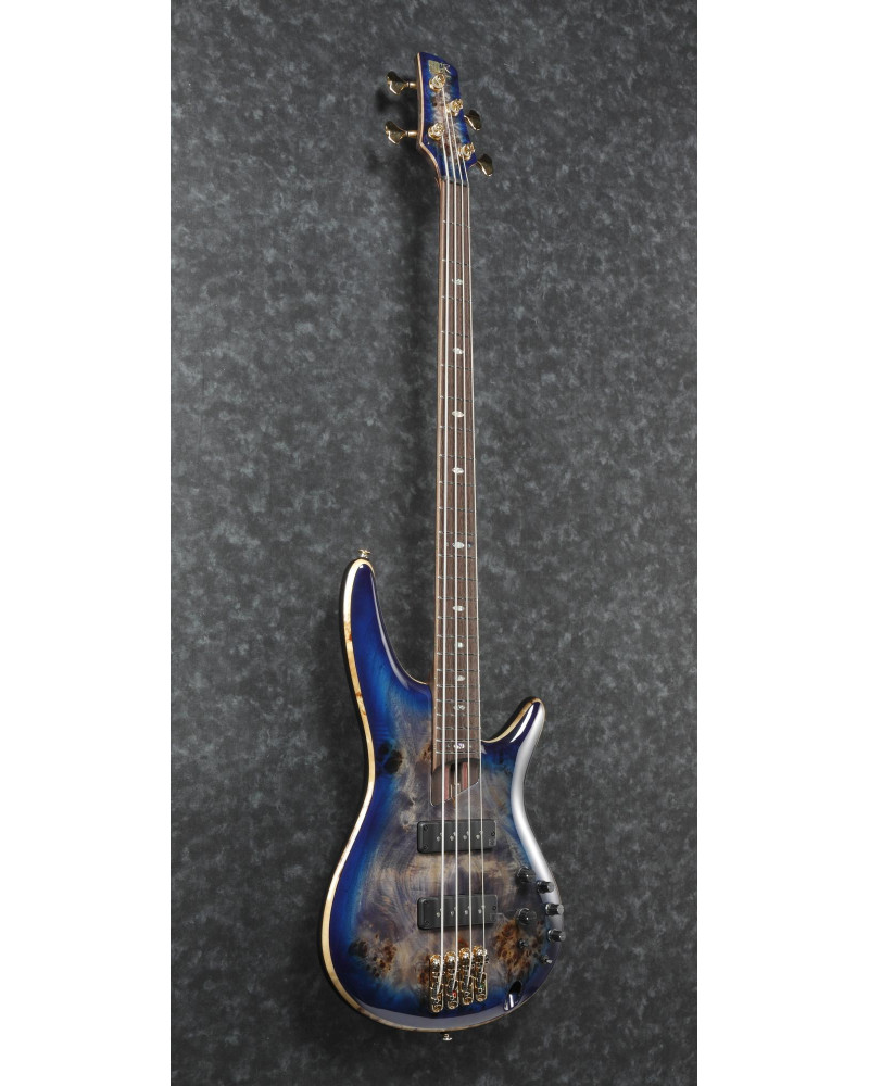 Ibanez SR2600-CBB Premium SR Electric Bass 4-String - Cerulean Blue Burst + Gig Bag