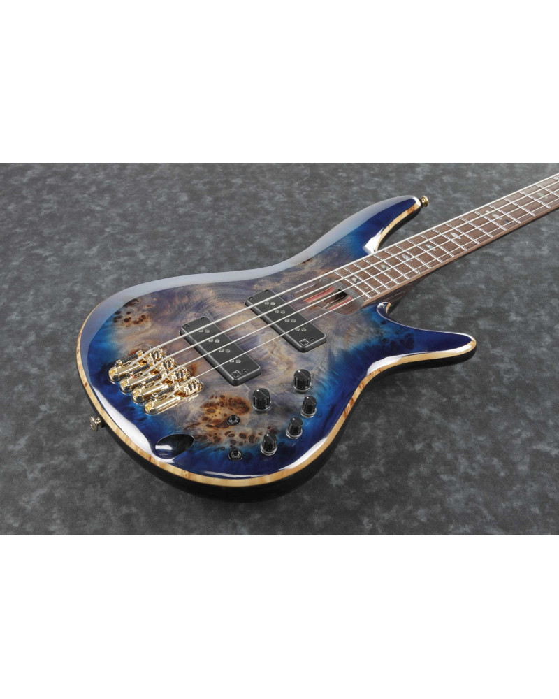 Ibanez SR2600-CBB Premium SR Electric Bass 4-String - Cerulean Blue Burst + Gig Bag