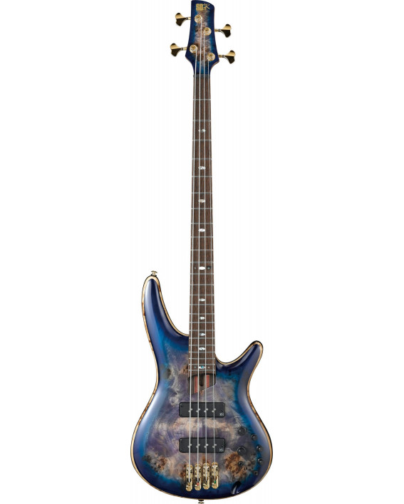 Ibanez SR2600-CBB Premium SR Electric Bass 4-String - Cerulean Blue Burst + Gig Bag