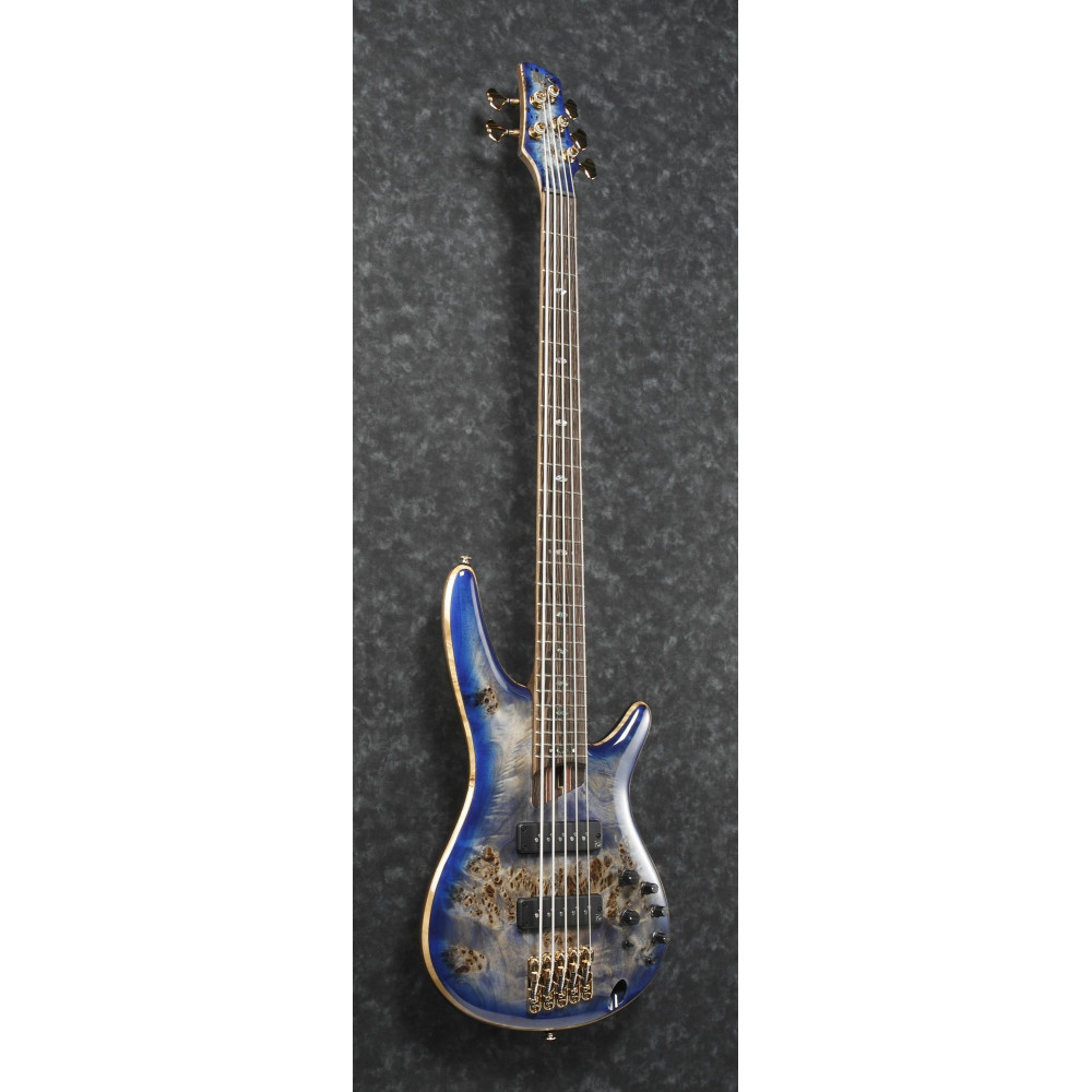 Ibanez SR2605-CBB Premium SR Electric Bass 5-String - Cerulean Blue Burst + Gig Bag