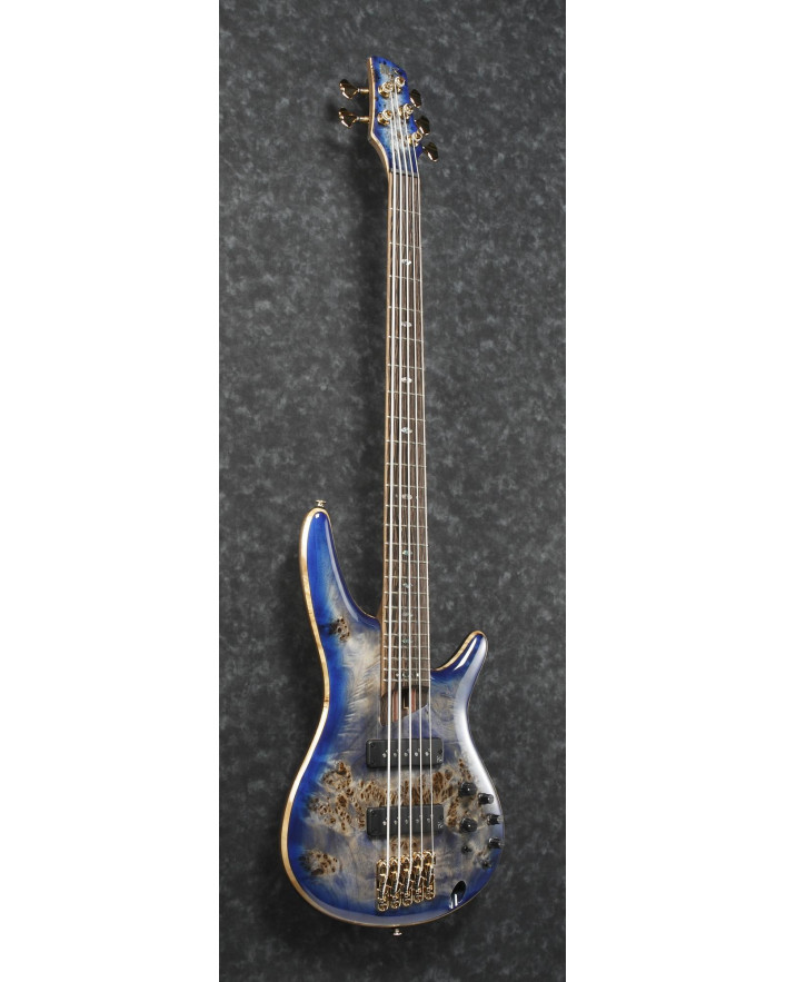 Ibanez SR2605-CBB Premium SR Electric Bass 5-String - Cerulean Blue Burst + Gig Bag