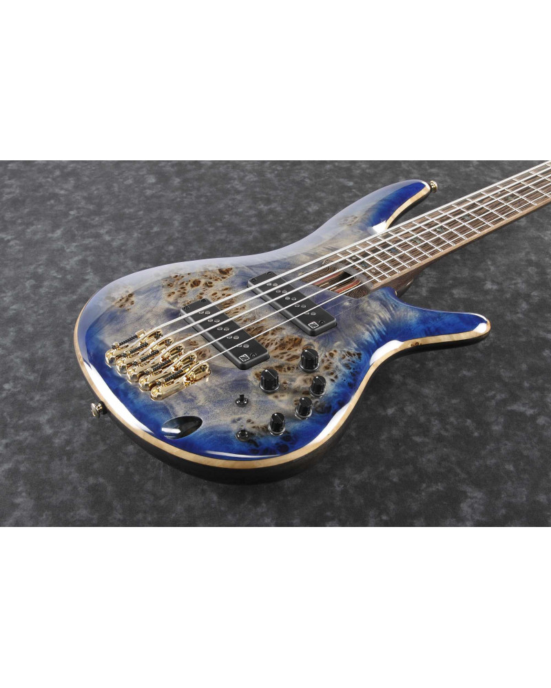 Ibanez SR2605-CBB Premium SR Electric Bass 5-String - Cerulean Blue Burst + Gig Bag