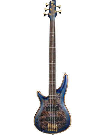 Ibanez SR2605L-CBB Premium SR Electric Bass 5-String Lefty - Cerulean Blue Burst + Gig Bag