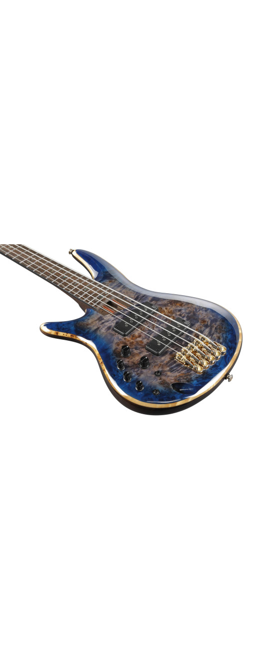 Ibanez SR2605L-CBB Premium SR Electric Bass 5-String Lefty - Cerulean Blue Burst + Gig Bag