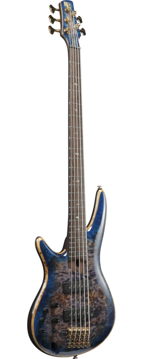 Ibanez SR2605L-CBB Premium SR Electric Bass 5-String Lefty - Cerulean Blue Burst + Gig Bag