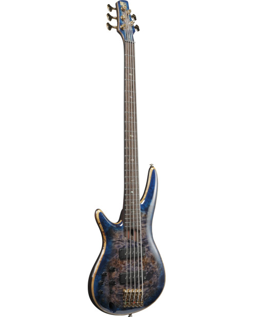 Ibanez SR2605L-CBB Premium SR Electric Bass 5-String Lefty - Cerulean Blue Burst + Gig Bag