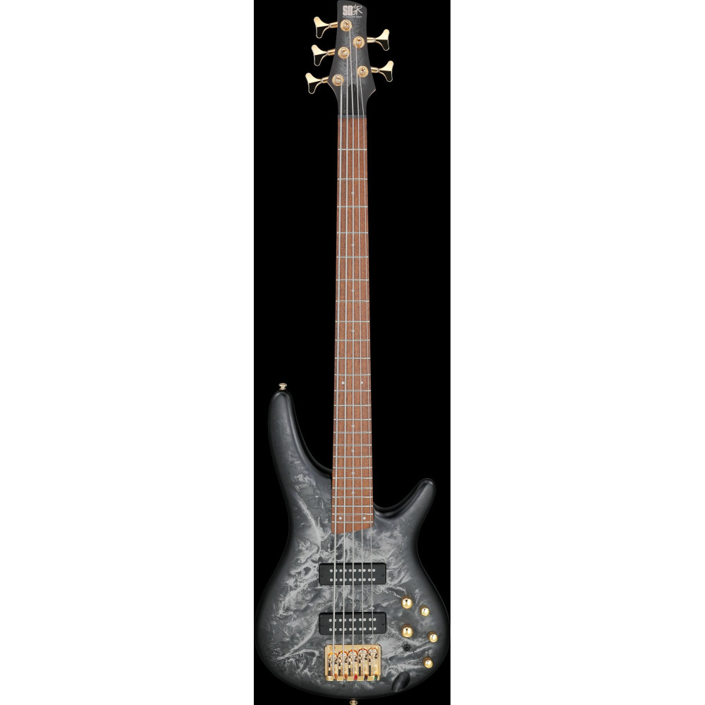 Ibanez SR305EDX-BZM SR Electric Bass 5-String - Black Ice Frozen Matte