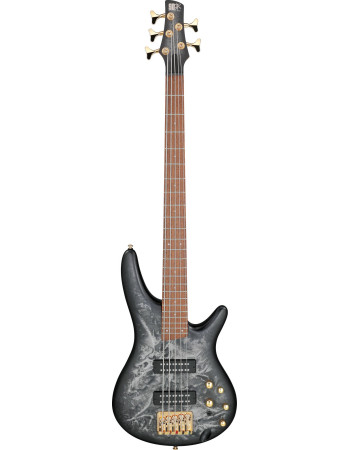 Ibanez SR305EDX-BZM SR Electric Bass 5-String - Black Ice Frozen Matte