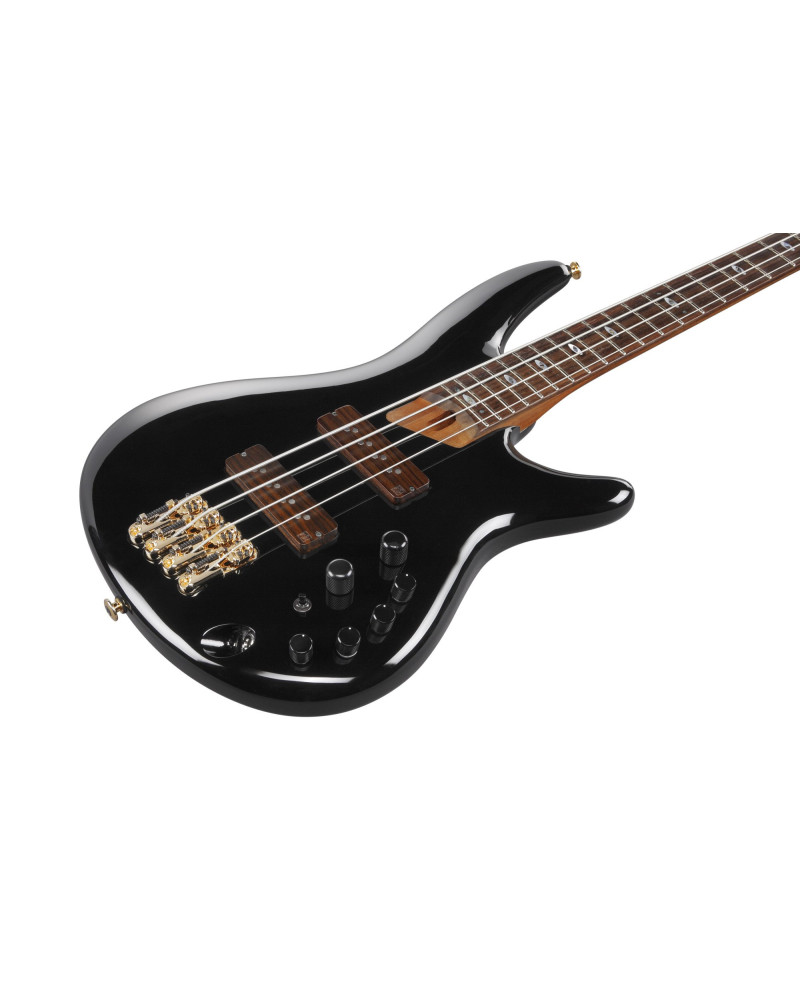 Ibanez SR3500-BK Prestige SR Electric Bass 4-String - Black + Case