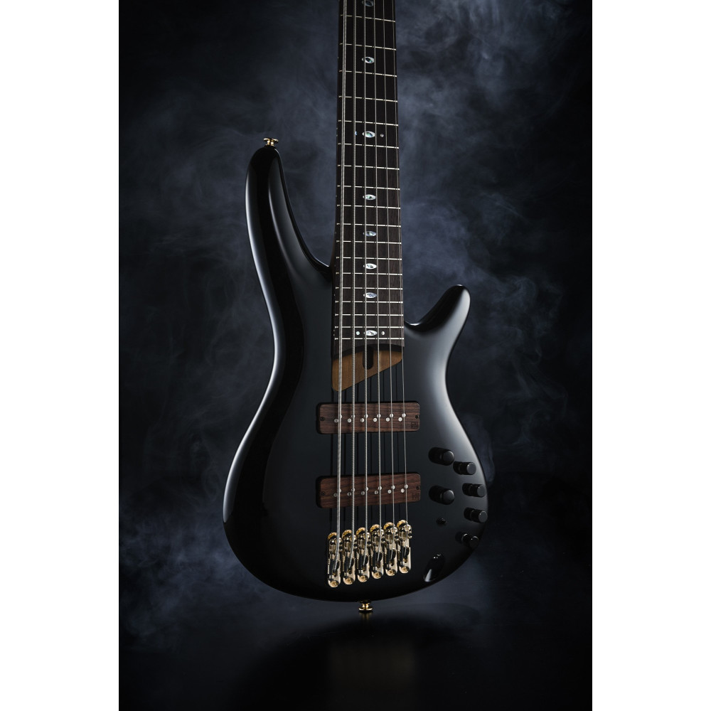 Ibanez SR3500-BK Prestige SR Electric Bass 4-String - Black + Case