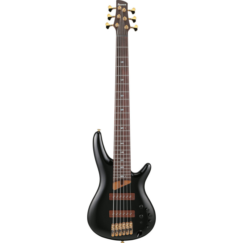 Ibanez SR3506-BK Prestige SR Electric Bass 6-String - Black + Case